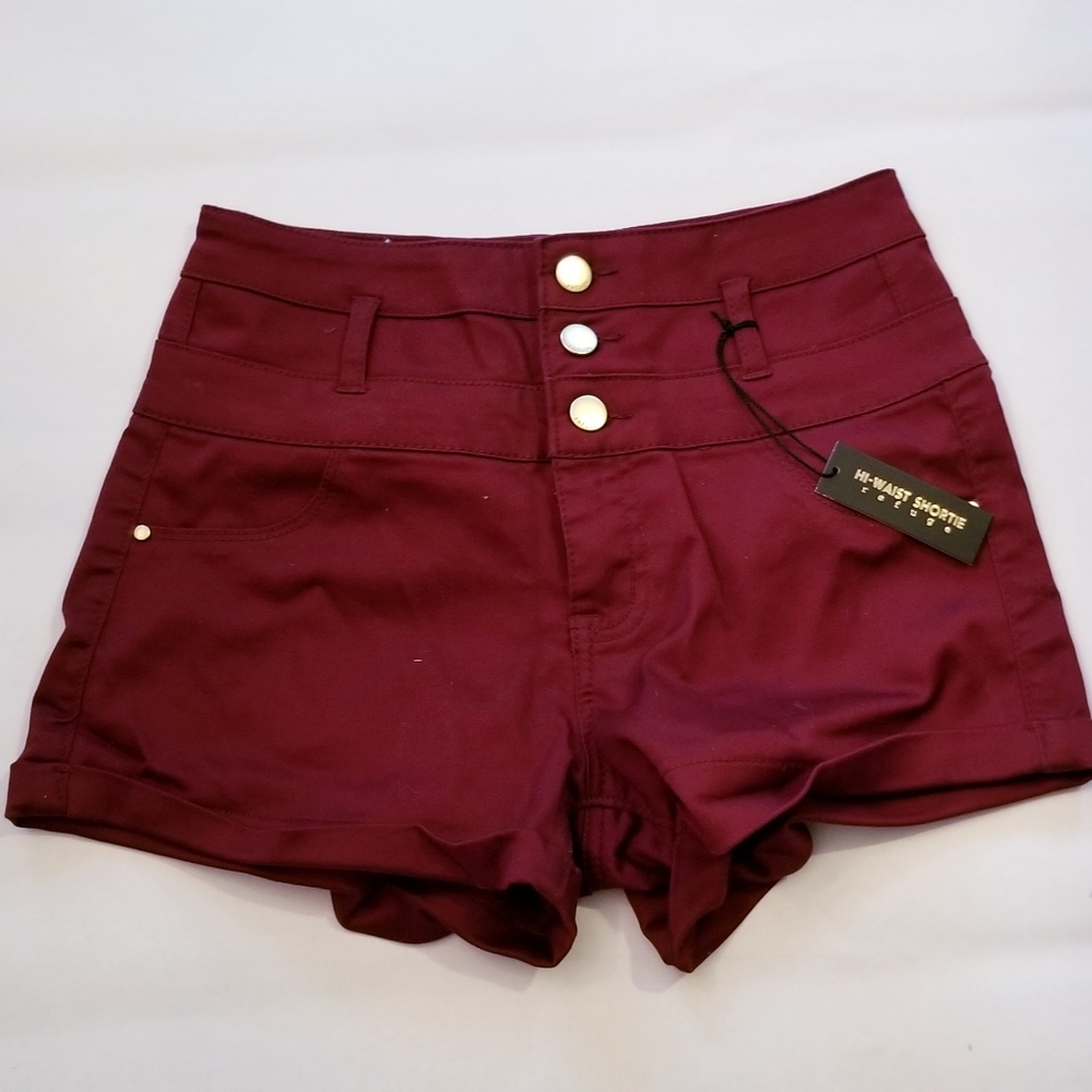 High waist shorts